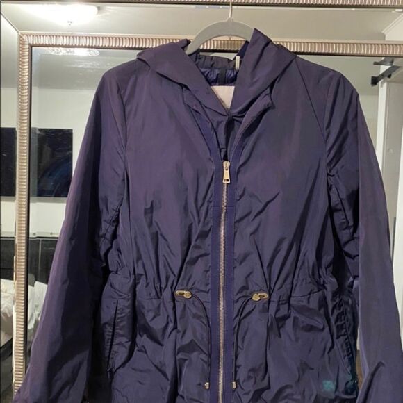 Purple Moncler Jol Rain hooded jacket - Picture 2 of 7